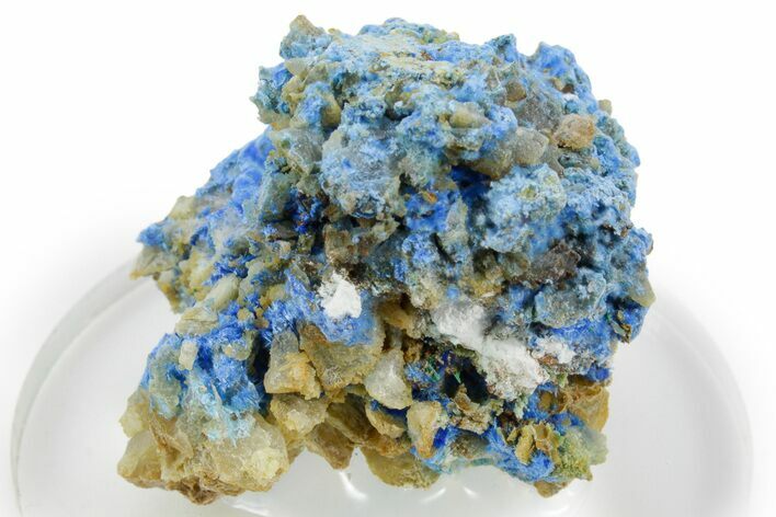 Vibrant Blue Cyanotrichite - China #365318